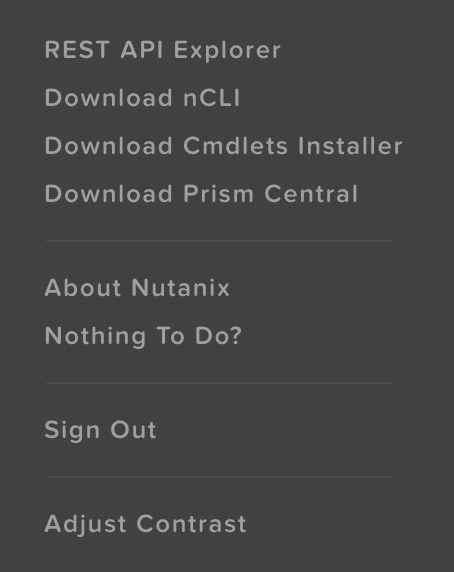 NutanixUserMenu2